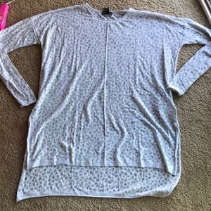 H&M long tunic lightweight sweater XS